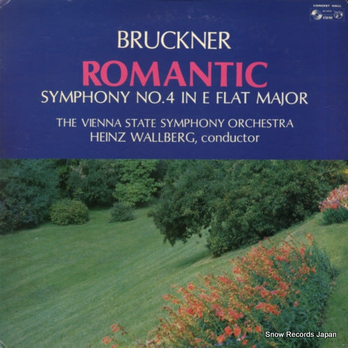 WALLBERG, HEINZ bruckner; romantic symphony no.4 CHJ-30030