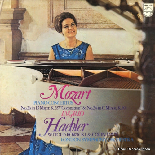 HAEBLER, INGRID mozart; piano concertos no.26 "coronation" & no.24 X-8529
