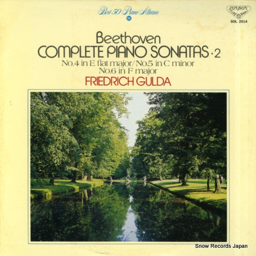 GULDA, FRIEDRICH beethoven; complete piano sonatas 2 SOL2014
