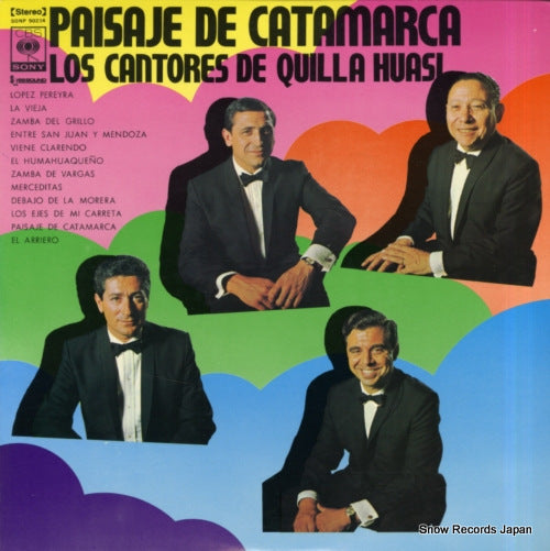 LOS CANTORES DE QUILLA HUASI paisaje de catamarca SONP50204