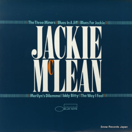 MCLEAN, JACKIE jackie mclean quintet BRP-8035