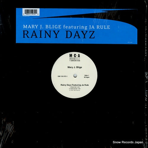 BLIGE, MARY J. rainy dayz 088155972-1