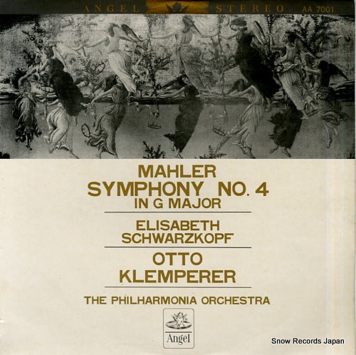 KLEMPERER, OTTO mahler; symphony no.4 in g major AA7001