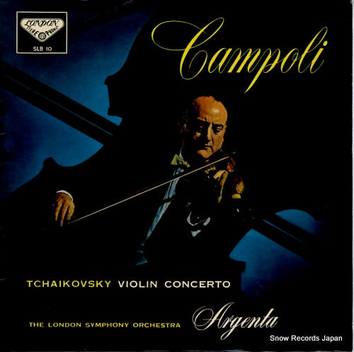 CAMPOLI tchaikovsky; violin concerto SLB10