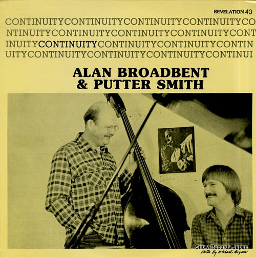 BROADBENT, ALAN, AND PUTTER SMITH continuity REVELATION40