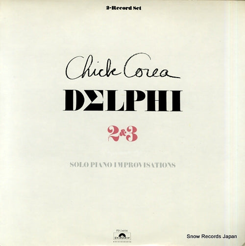 COREA, CHICK delphi 2&3 PD-2-6334