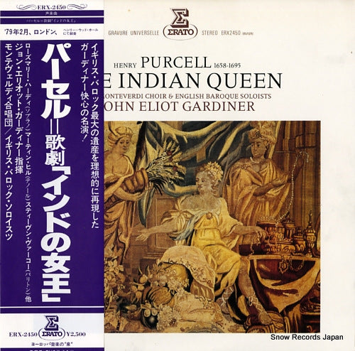 GARDINER, JOHN ELIOT purcell; the indian queen ERX-2450