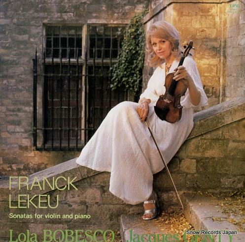 BOBESCO, LOLA franck / lekeu; sonata for violin and piano KUX-3190-PG