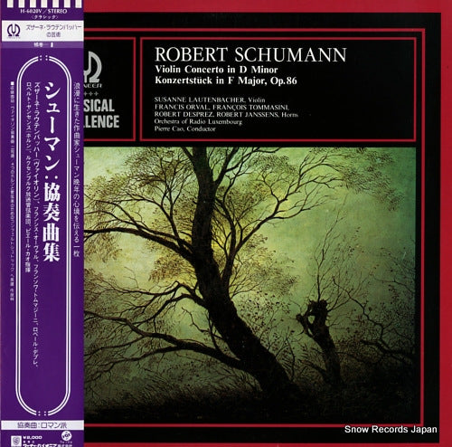PIERRE, CAO schumann; violin concerto in d minor H-6020V