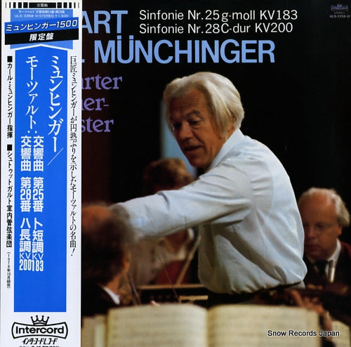 MUNCHINGER, KARL mozart; sinfonie nr.25 & 28 ULS-3358-VI
