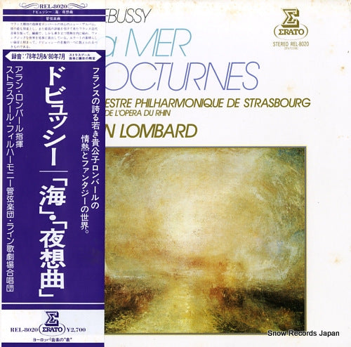 LOMBARD, ALAIN debussy; la mer / nocturnes REL-8020
