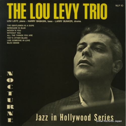 LEVY, LOU the lou levy trio NLP10 / FSR-608