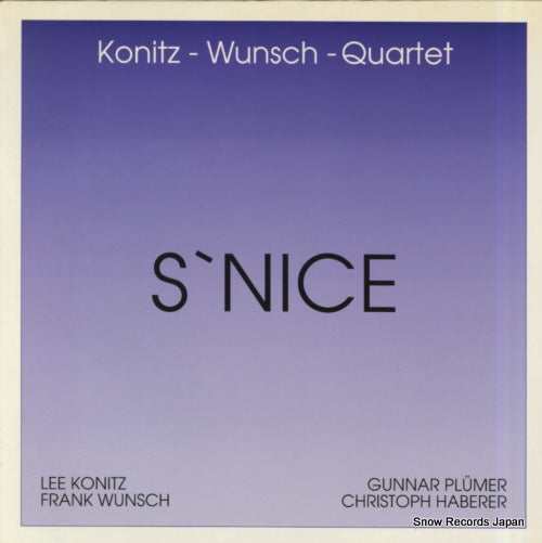 KONITZ, LEE s' nice NABEL4641