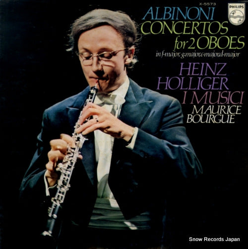HOLLIGER, HEINZ albinoni; concertos for 2 oboes X-5573