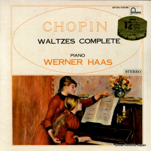 HAAS, WERNER chopin; waltzes complete SFON-10536