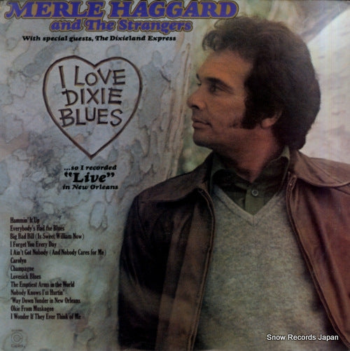 HAGGARD, MERLE i love dixie blues ST-11200