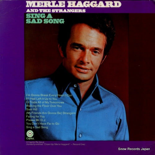 HAGGARD, MERLE sing a sad song SF-708