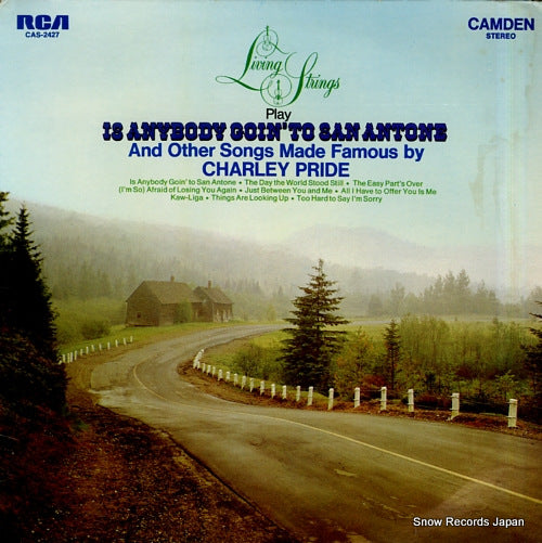 LIVING STRINGS living strings play is anybody goin' to san antone CAS-2427