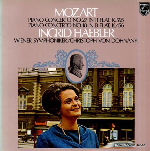 HAEBLER, INGRID mozart; piano concertos no.27 & no.18 13PC-276