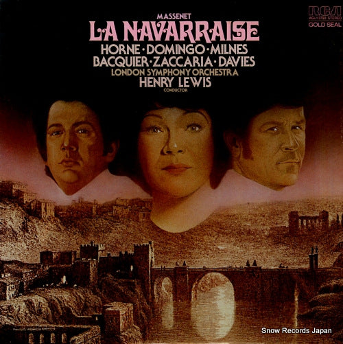 LEWIS, HENRY massenet; la navarraise AGL1-3793