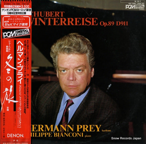 PREY, HERMANN schubert; winterreise op.89 d911 OB-7399-7400-ND
