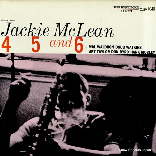 MCLEAN, JACKIE 4, 5 and 6 OJC-056