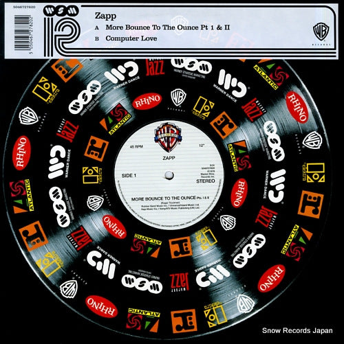 ZAPP more bounce to the ounce pt 1 & ii 505046727820