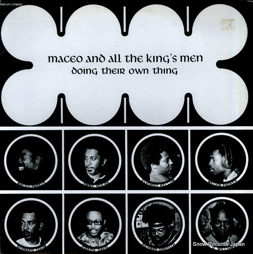 MACEO AND ALL THE KING'S MEN doing their own thing HOF-LP-1