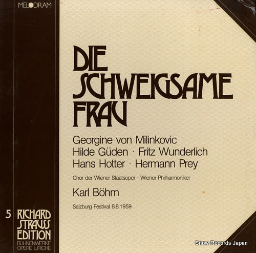 BOHM, KARL strauss; die schweigsame frau S105