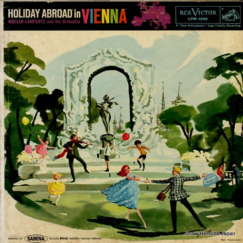 MULLER-LAMPERTZ, RICHARD holiday abroad in vienna LPM-1598