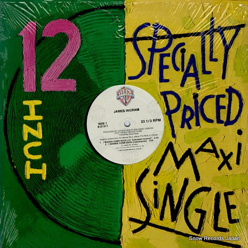 INGRAM, JAMES i wanna come back 0-21311