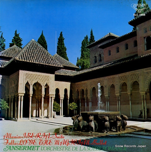 ANSERMET, ERNEST albeniz; iberia - suite SLC1958