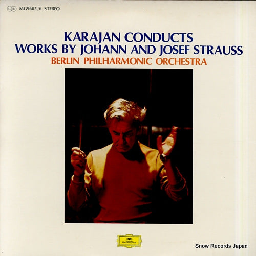 KARAJAN, HERBERT VON karajan conducts works by johann and josef strauss MG9605/6