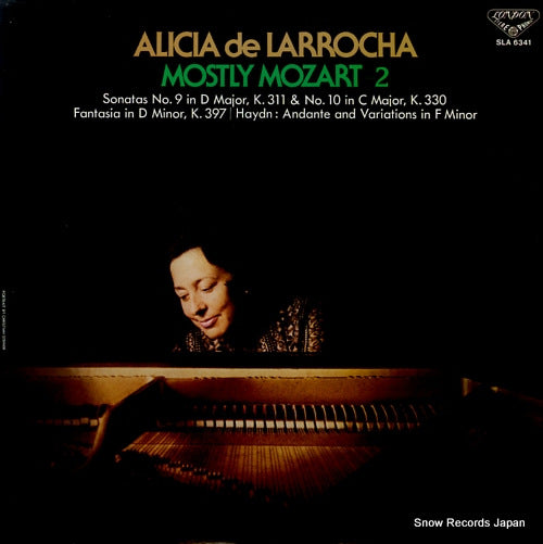 LARROCHA, ALICIA DE mostly mozart 2 SLA6341