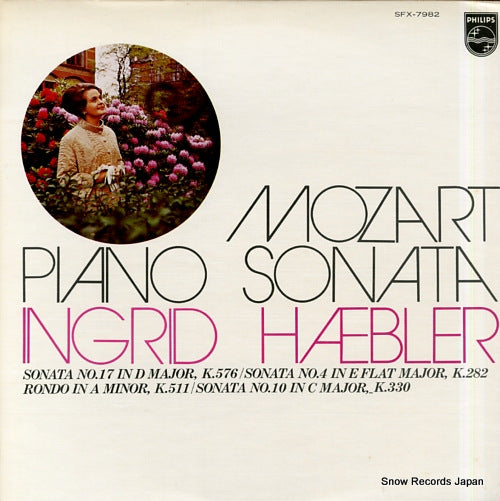 HAEBLER, INGRID mozart; piano sonatas no.17 / no.4 / no.10 SFX-7982