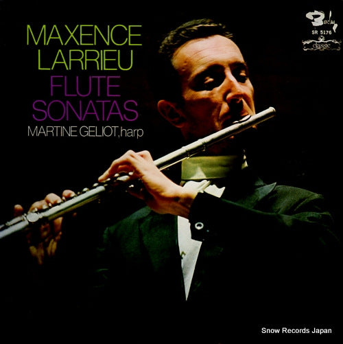 LARRIEU, MAXENCE flute sonatas SR5176