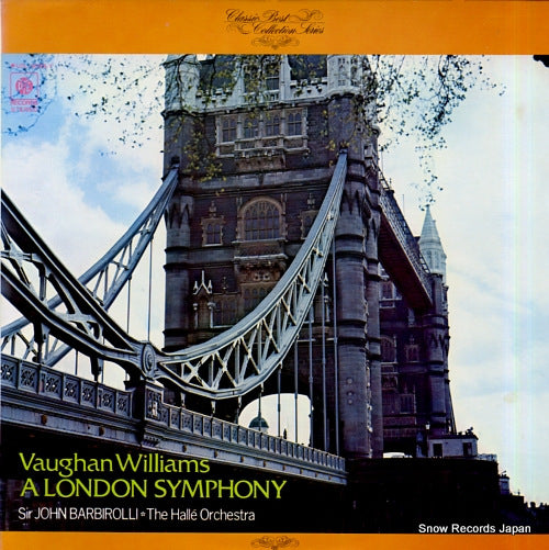 BARBIROLLI, JOHN vaughan williams; a london symphony UDL-3099-Y