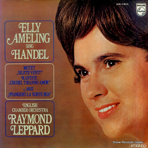AMELING, ELLY elly ameling sing handel SFX-7853