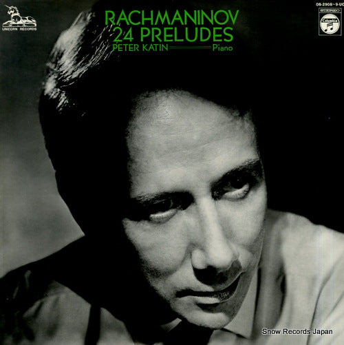KATIN, PETER rachmaninov; 24 preludes OS-2908-9-UC