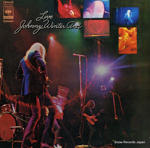 WINTER, JOHNNY live johnny winter and SOPC57108