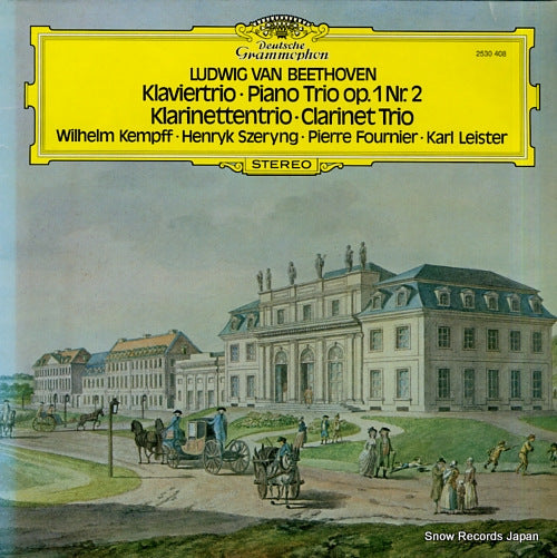 KEMPFF, WILHELM beethoven; piano trio op.1 nr.2 2530408