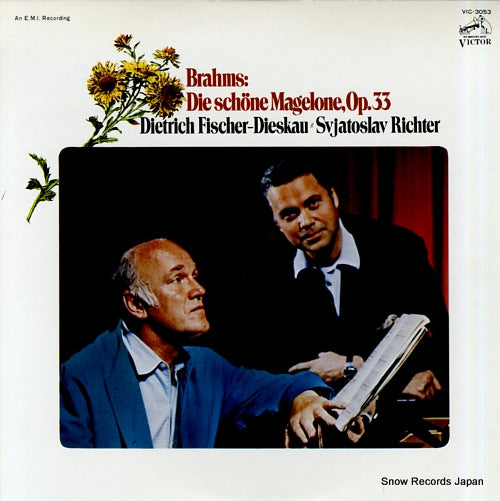 FISCHER-DIESKAU, DIETRICH brahms; die schone magelone, op.33 VIC-3053
