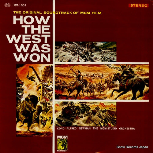 NEWMAN, ALFRED how the west was won MM-1031