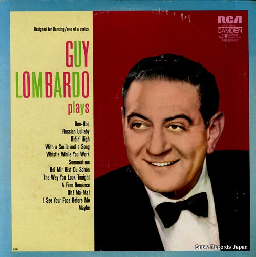LOMBARDO, GUY guy lombardo plays CAS-255