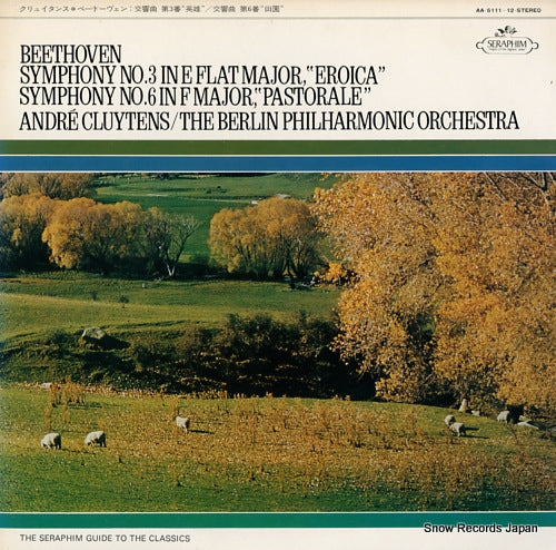 CLUYTENS, ANDRE beethoven; symphony no.3 eroica, no.6 pastorale AA.5111-12