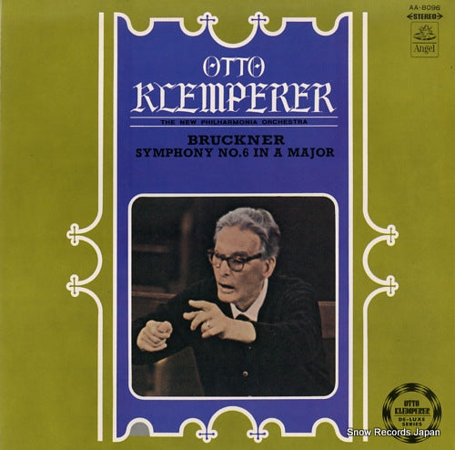 KLEMPERER, OTTO bruckner; symphony no.6 in a major AA-8096