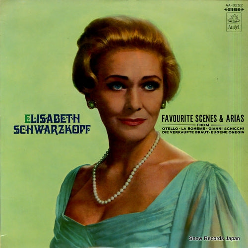 SCHWARZKOPF, ELISABETH favorite scenes and arias AA-8252