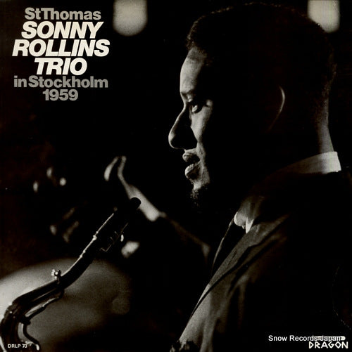 ROLLINS, SONNY st thomas / sonny rollins trio in stockholm 1959 DRLP73