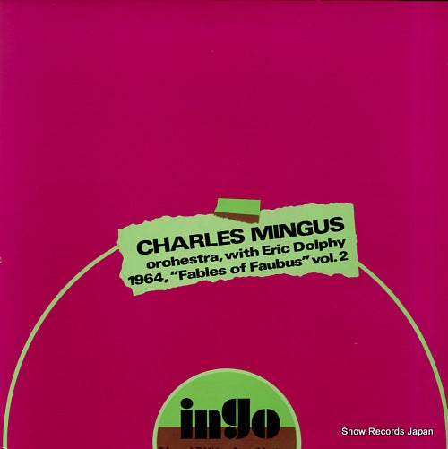 MINGUS, CHARLES charles mingus orchestra with eric dolphy vol.2 INGO-THIRTEEN