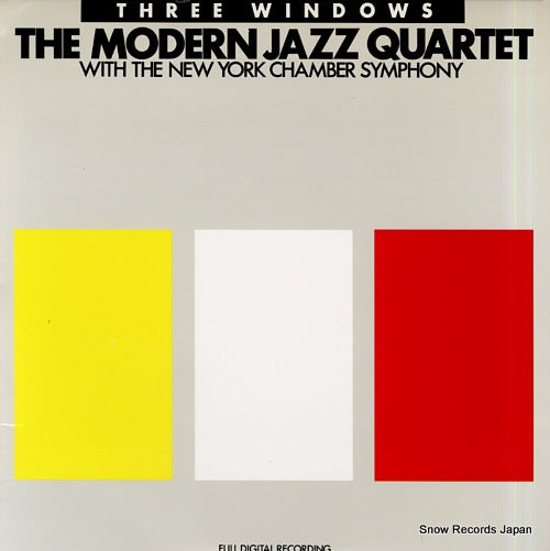 MODERN JAZZ QUARTET, THE three windows 781761-1